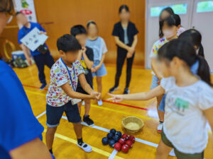 印旛地区少年の日･つどい大会～ボッチャ交流大会～の競技中２