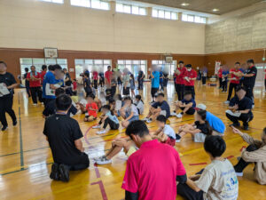 印旛地区少年の日･つどい大会～ボッチャ交流大会～の開会式