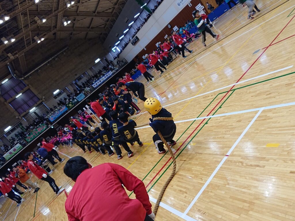 第35回青少年交流綱引き大会試合シーン１